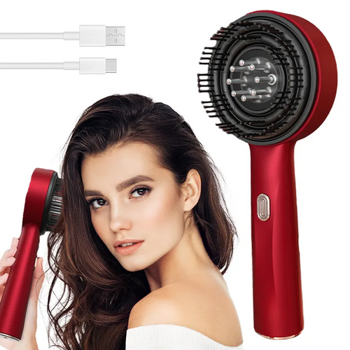 3-in-1 Electric Scalp Massager for Hair Growth and Relaxation with Red Light Therapy 0