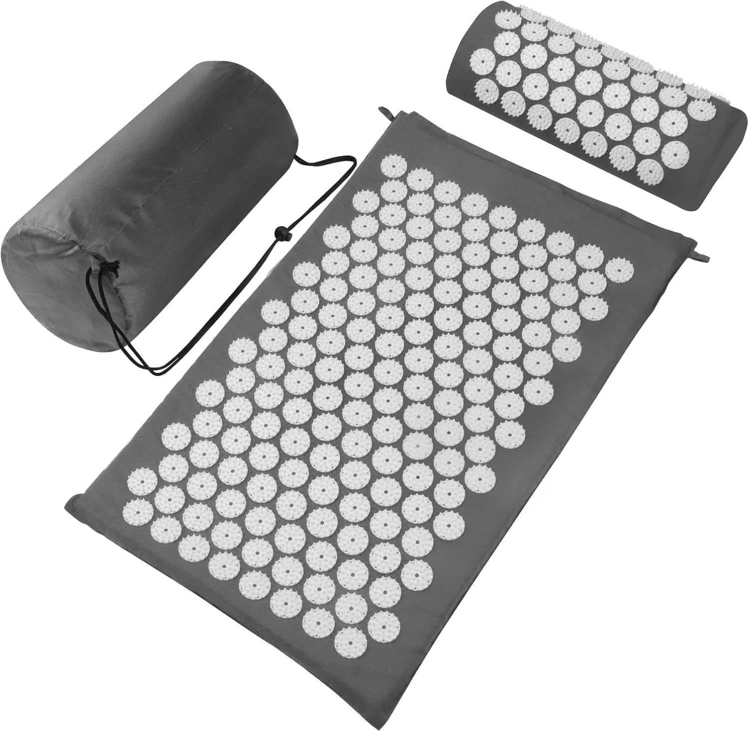 Acupressure Mat and Pillow Set for Stress Relief and Enhanced Energy Flow 2