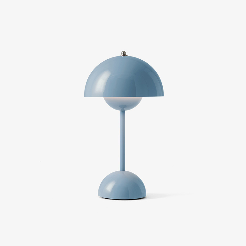 Aurora Mushroom Table Lamp | Vintage-Inspired LED Light with Adjustable Brightness and 3-Color Options 14