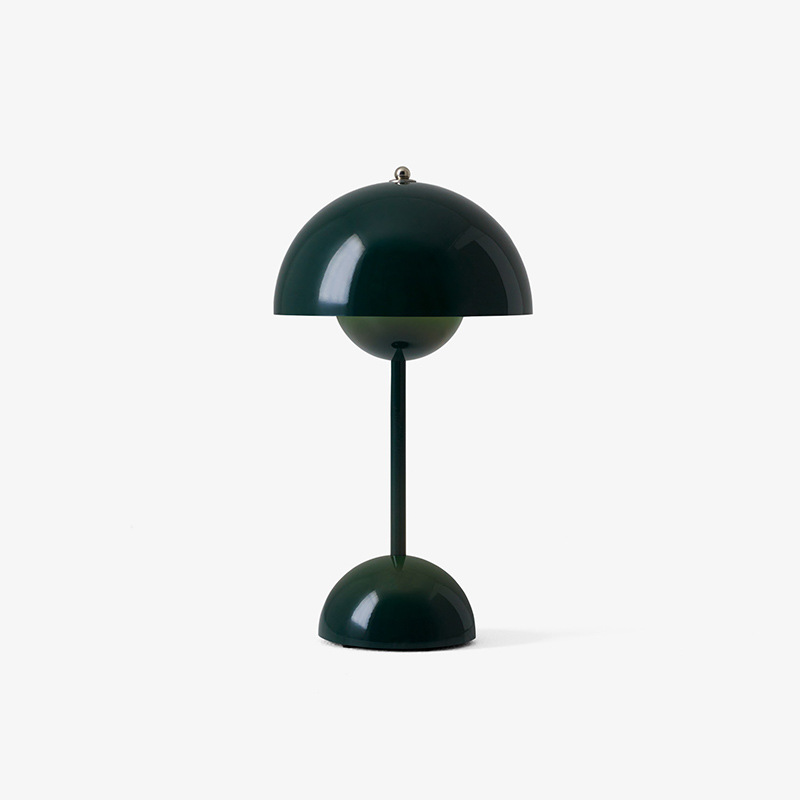 Aurora Mushroom Table Lamp | Vintage-Inspired LED Light with Adjustable Brightness and 3-Color Options 2
