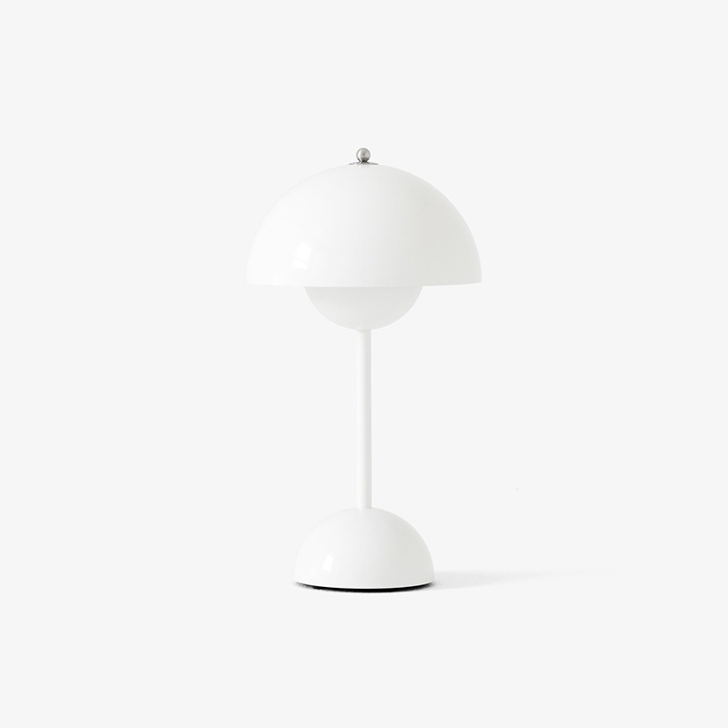 Aurora Mushroom Table Lamp | Vintage-Inspired LED Light with Adjustable Brightness and 3-Color Options 3