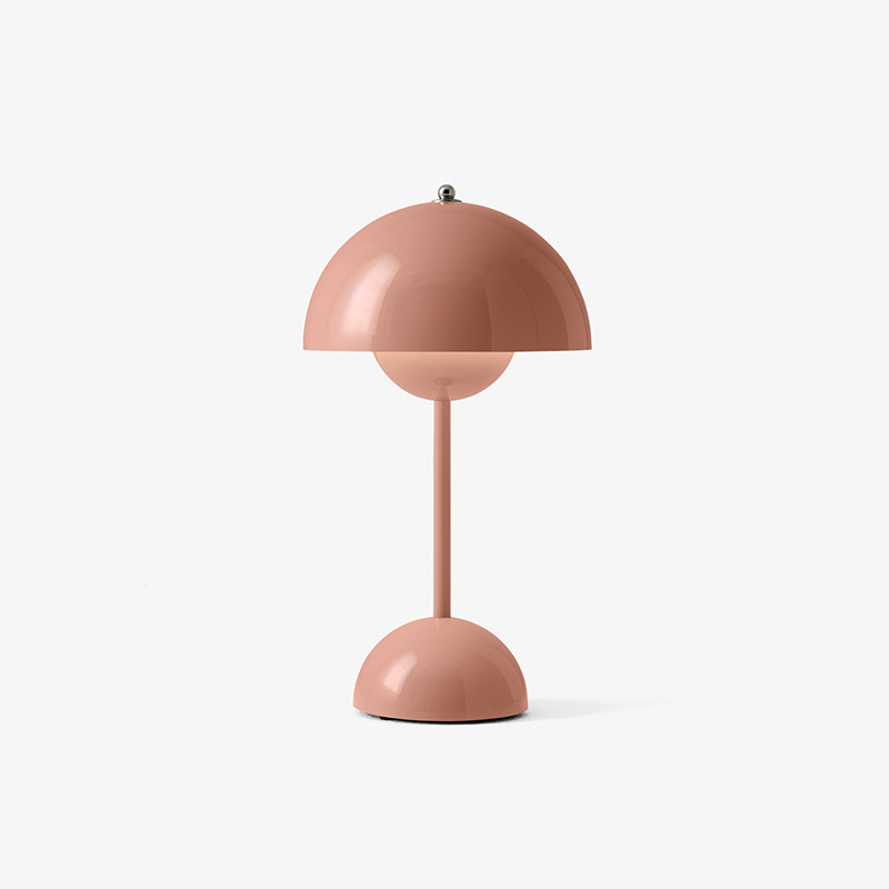 Aurora Mushroom Table Lamp | Vintage-Inspired LED Light with Adjustable Brightness and 3-Color Options 9