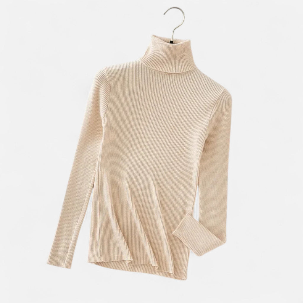 Cashmere Turtleneck Sweater for Women in Black - Luxe Softness and Elegance 6