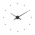 Modern Black Wall Clock by LumaTempo | Sleek Minimalist Home Decor 0