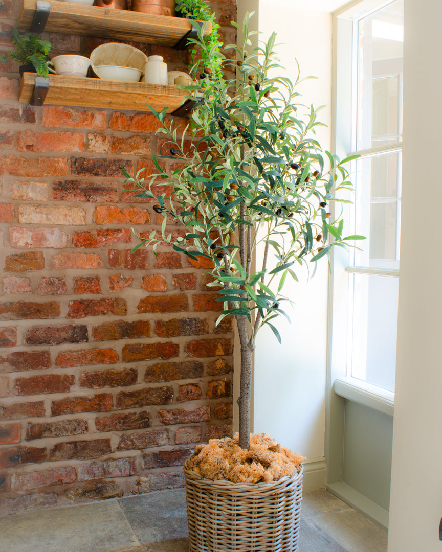 Realistic Artificial Olive Tree in Three Sizes 3