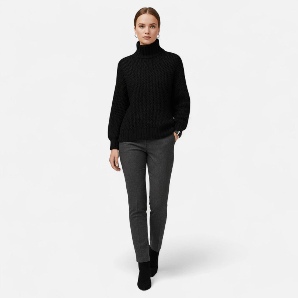 Veroux Mode Women's Cashmere and Merino Wool Sweater for Timeless Style and Comfort 5