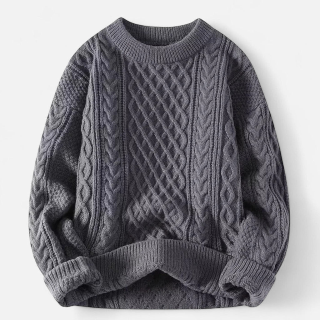 Veroux Mode | Elegant Women's Cable Knit Sweater in Premium Wool 1